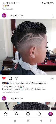 Negocio Corte Y Estilo Dimar Barber Shop Huaquillas
