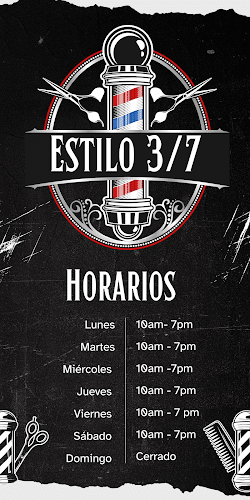 Negocio Estilo 3/7 Barbershop