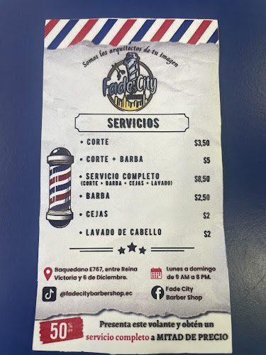 Negocio Fade City Barber Shop.ec