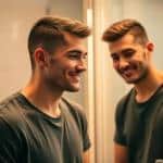 Cortes masculinos para dar apariencia de mandíbula marcada