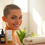 Cuidados después de un corte muy corto (buzz cut)