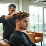 Guía de cortes masculinos para cabello medio ondulado