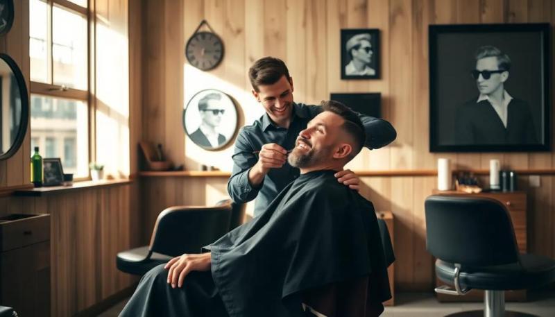 mens barber el bosque tu barberia premium